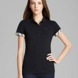 burberry polo shirt womens